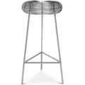  Color_Silver -- Meridian Tuscany Pub Height Stool IMAGE 1