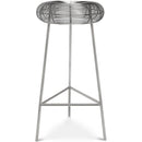  Color_Silver -- Meridian Tuscany Pub Height Stool IMAGE 1