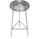  Color_Silver -- Meridian Tuscany Pub Height Stool IMAGE 4
