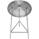  Color_Silver -- Meridian Tuscany Pub Height Stool IMAGE 5