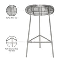  Color_Silver -- Meridian Tuscany Pub Height Stool IMAGE 8