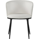  Color_White/ Black -- Meridian Skylar Dining Chair IMAGE 4