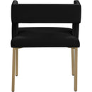  Color_Black/ Gold -- Meridian Caleb Dining Chair IMAGE 3