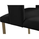  Color_Black/ Gold -- Meridian Caleb Dining Chair IMAGE 6