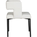  Color_White/ Black -- Meridian Caleb Dining Chair IMAGE 4