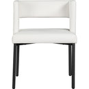  Color_White/ Black -- Meridian Caleb Dining Chair IMAGE 5