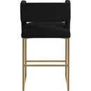  Color_Black/ Gold -- Meridian Caleb Counter Height Stool IMAGE 3