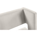  Color_Cream/ Gold -- Caleb Cream Velvet Upholstered Counter Stool IMAGE 6