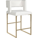Meridian Caleb Counter Height Stool 969White-C IMAGE 1