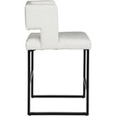  Color_White/ Black -- Meridian Caleb Counter Height Stool IMAGE 4