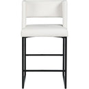  Color_White/ Black -- Meridian Caleb Counter Height Stool IMAGE 5