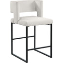 Meridian Caleb Counter Height Stool 970Cream-C IMAGE 1