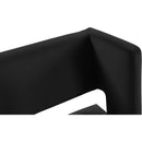  Color_Black -- Caleb Black Velvet Upholstered Counter Stool IMAGE 6