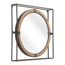  Zuo Capell A12222 Mirror - Antique Grey IMAGE 1