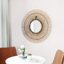  Zuo Dimond A12223 Mirror - Gold IMAGE 5