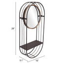  Zuo Saroni A12234 Mirror Shelf - Antique Grey IMAGE 7