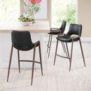  Zuo Desi 101691 Counter Stool - Black & Walnut IMAGE 9