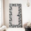 Intertwine 72x36 Reverse Printed Tempered Art Glass 60x20 TAM-EAD9001