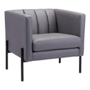  Zuo Jess 101856 Accent Chair - Grey IMAGE 1