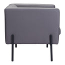  Zuo Jess 101856 Accent Chair - Grey IMAGE 2