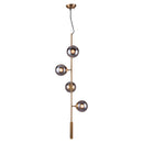  Zuo Zatara 56111 Ceiling Lamp - Brass IMAGE 2