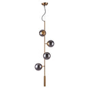  Zuo Zatara 56111 Ceiling Lamp - Brass IMAGE 7
