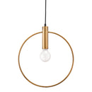  Zuo Irenza 56116 Ceiling Lamp - Brass IMAGE 4