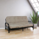 Acme Furniture Nabila 02808KHAKI Full Futon Mattress (8"H) IMAGE 1