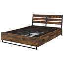  Size_Queen -- Acme Furniture Juvanth Panel Bed with Storage IMAGE 2