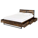  Size_Queen -- Acme Furniture Juvanth Panel Bed with Storage IMAGE 5