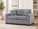 HH1124 Grey - Sofa & Loveseat Set