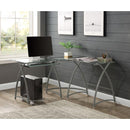  Acme Furniture Dazenus OF00041 Desk - Silver IMAGE 5
