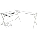  Acme Furniture Dazenus OF00048 Desk - White IMAGE 3