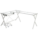  Acme Furniture Dazenus OF00048 Desk - White IMAGE 4