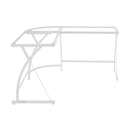  Acme Furniture Janison OF00052 Desk - White IMAGE 2