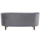  Acme Furniture Millephri LV00167 Loveseat - Grey IMAGE 4