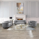 Acme Furniture Millephri LV00167 Loveseat - Grey IMAGE 7