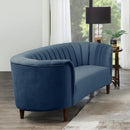  Acme Furniture Millephri LV00170 Loveseat - Blue IMAGE 1
