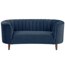  Acme Furniture Millephri LV00170 Loveseat - Blue IMAGE 3