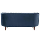  Acme Furniture Millephri LV00170 Loveseat - Blue IMAGE 4