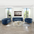  Acme Furniture Millephri LV00170 Loveseat - Blue IMAGE 7