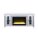  Acme Furniture Noralie LV00315 TV Stand with Fireplace & LED IMAGE 3