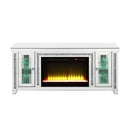  Acme Furniture Noralie LV00315 TV Stand with Fireplace & LED IMAGE 7