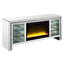  Acme Furniture Noralie LV00317 TV Stand with Fireplace & LED IMAGE 2