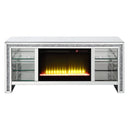  Acme Furniture Noralie LV00317 TV Stand with Fireplace & LED IMAGE 3