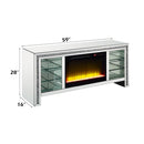  Acme Furniture Noralie LV00317 TV Stand with Fireplace & LED IMAGE 9