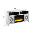  Acme Furniture Noralie LV00318 TV Stand with Fireplace IMAGE 2