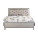  Size_California King -- Acme Furniture Sliverfluff Upholstered Panel Bed IMAGE 1