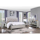 Acme Furniture Sliverfluff King Upholstered Panel Bed BD00238EK IMAGE 2