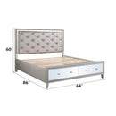  Size_Queen -- Acme Furniture Sliverfluff Upholstered Panel Bed with Storage IMAGE 8